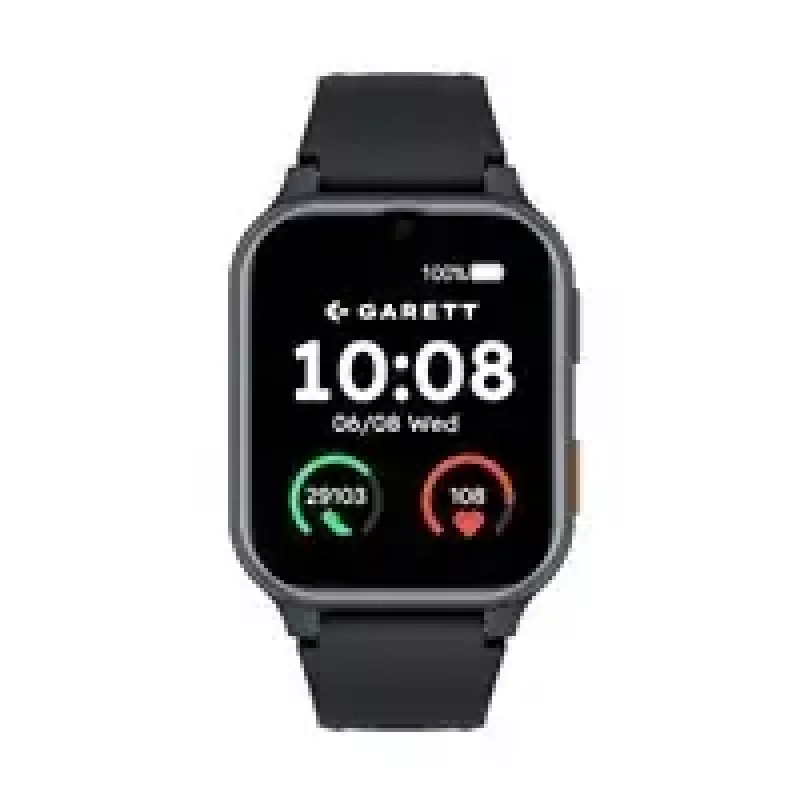Garett Vita 4G Black – viedpulkstenis senioriem