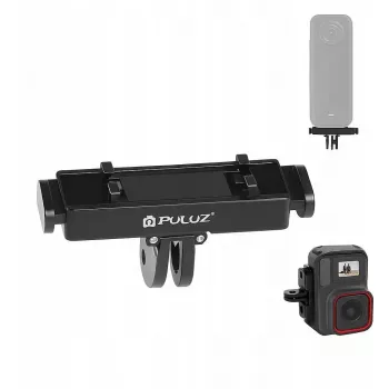 Puluz ātrās atslēgšanas 1/4 collu stiprinājums GoPro stila kamerām — saderīgs ar Insta360 X5 X4 Air Ace Pro 2