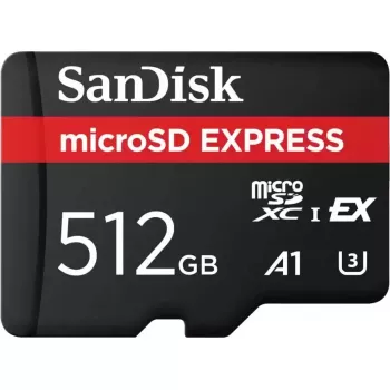 Atmiņas karte microSDXC SANDISK GamePlay 512 GB Class 10 UHS-I U3 V30 spēlēm un video