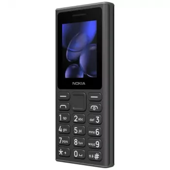 Mobilais telefons HMD Nokia 105 TA-1684 — pamata funkcionālais telefons, Dual SIM, Purpura