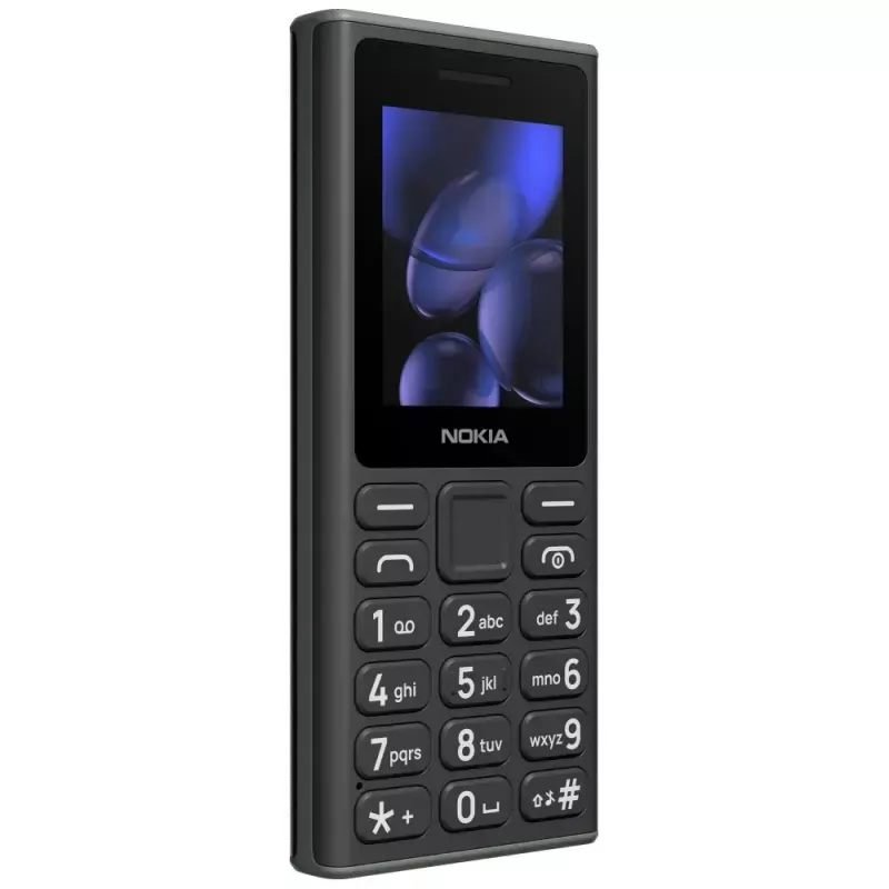 Mobilais telefons HMD Nokia 105 TA-1684 — pamata funkcionālais telefons, Dual SIM, Purpura