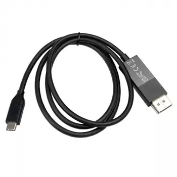 Pārejas kabelis USB Type-C 3.2 Gen 1 uz DisplayPort 2m Melns V7 V7UCDP-2M