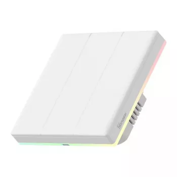 Sonoff T5 3C 3-kanālu Wi-Fi pieskāriena sienas slēdzis (iegulšanai)