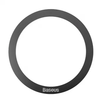 Magnētiskais gredzens Baseus Halo MagSafe Melns — 2 gab. telefona turētāja gredzeni