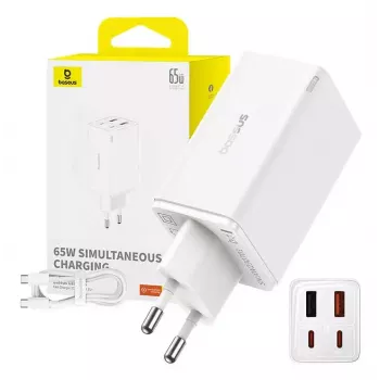 Lādētājs Baseus GaN6 Pro 20V 4 Porti USB Type-C USB 2.0