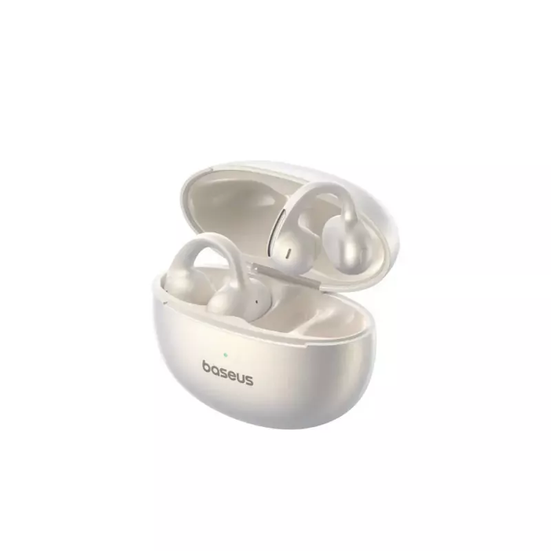 Baseus Bowie MC1 Pro Open-Ear TWS bezvadu austiņas, Stellar White