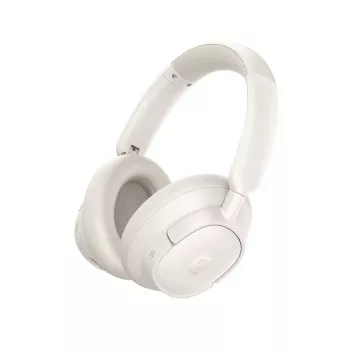 Bezvadu trokšņu slāpēšanas austiņas Baseus BH1 NC — Bluetooth 6.0, Balta