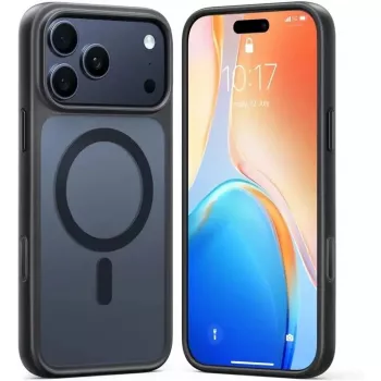 Aizsargmaciņš Torras Guardian-Magnetic Series iPhone 17 Pro Max — Melns