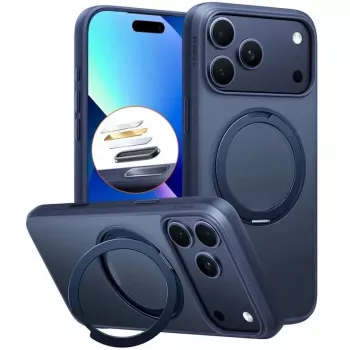 Telefona maciņš Torras Pro Series iPhone 17 Pro, tumši zils