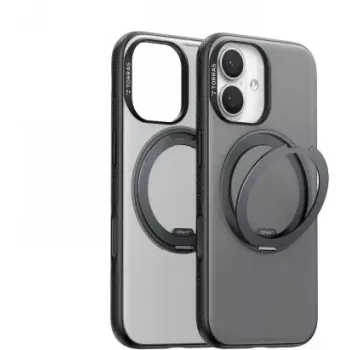 Aizsargmaciņa Torras Fitness Series iPhone 17 — Melna, plāna triecienizturīga