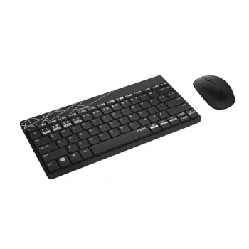 Bezvadu tastatūras un peles komplekts Rapoo 8000M Universāls Bluetooth QWERTZ vācu melns