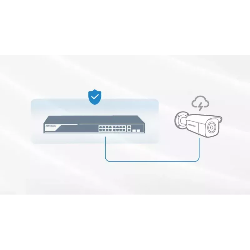 Hikvision DS-3E1309P-EI pārvaldāms slēdzis