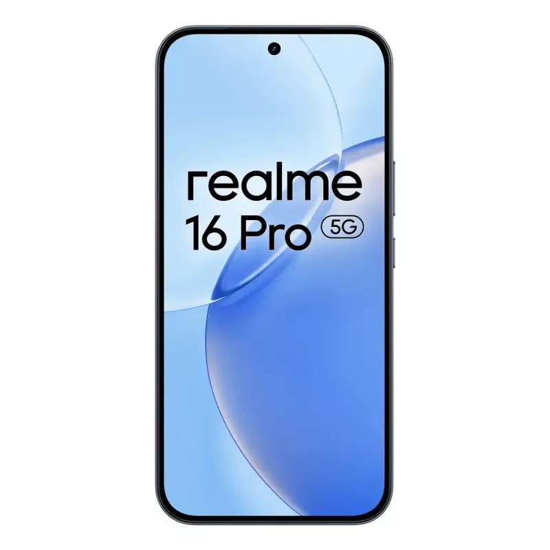 Viedtālrunis REALME 16 PRO — 6,8 collu (17,3 cm) 5G, MediaTek Dimensity, 8 GB RAM, 256 GB, 200 MP dubultkamera, 6500 mAh, Pelēks