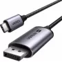 USB-C uz DisplayPort kabelis UGREEN 3 m Melns
