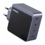Sienas lādētājs UGREEN X570 140W 4-Port GaN ātrais lādētājs EU — 4 USB-C/USB-A porti, GaN tehnoloģija, 140W maks.