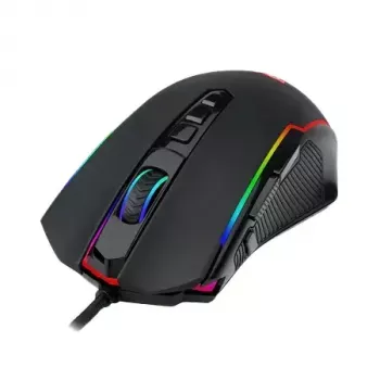 Gaming pele REDRAGON M910-K Ranger — vadu USB Type-C, melna, 0.1304 kg