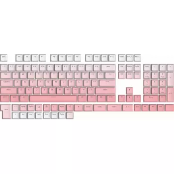 Mehāniskā tastatūra REDRAGON A139 Ombre Pink RGB fona apgaismojums