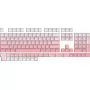 Mehāniskā tastatūra REDRAGON A139 Ombre Pink RGB fona apgaismojums