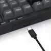 Tastatūra REDRAGON K518-RGB-GB Crux Vadu USB Melna Membrāna