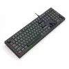Tastatūra REDRAGON K518-RGB-GB Crux Vadu USB Melna Membrāna