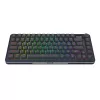 Mehāniskā tastatūra REDRAGON K708-RGB-PRO ar USB, RF bezvadu un Bluetooth, 1,5 m kabelis, melna, 0,76 kg