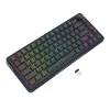 Mehāniskā tastatūra REDRAGON K708-RGB-PRO ar USB, RF bezvadu un Bluetooth, 1,5 m kabelis, melna, 0,76 kg