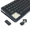 Mehāniskā tastatūra REDRAGON K708-RGB-PRO ar USB, RF bezvadu un Bluetooth, 1,5 m kabelis, melna, 0,76 kg