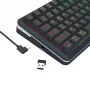 Mehāniskā tastatūra REDRAGON K708-RGB-PRO ar USB, RF bezvadu un Bluetooth, 1,5 m kabelis, melna, 0,76 kg