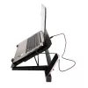 Dzesēšanas paliktnis klēpjdatoriem REDRAGON GCP500 Ivy, ergonomisks dizains, 5 ventilatori