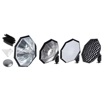 Piederums Godox AD-S7 foto zibspuldzei 48 cm Melns Sudrabs Balts