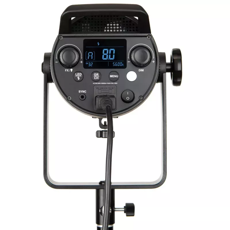 Godox FV200 foto zibspuldzes studijas gaisma 1/8000 s Melns