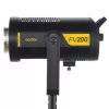 Godox FV200 foto zibspuldzes studijas gaisma 1/8000 s Melns