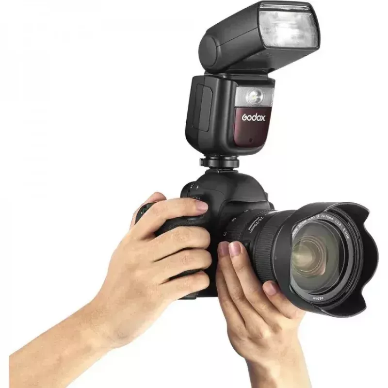 Godox Ving V860III TTL Li-Ion zibspuldze melna Olympus Panasonic 1.5s pārlādēšana