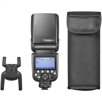Zibspuldze kamerai Godox TT685 II Melna 20000 s pārlādēšanās laiks AA baterija