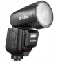 Zibspuldze videokamerai Godox V1Pro Melna 1,5 s pārlādēšanās laiks