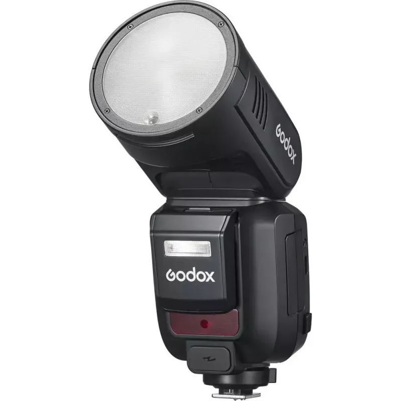 Zibspuldze Godox V100-F Fujifilm — portatīvā litija-jonu strobe kamerai