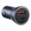 Auto lādētājs Baseus TZCCJD-0G 40W tumši pelēks — USB strāvas adapteris automašīnai
