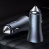 Auto lādētājs Baseus TZCCJD-0G 40W tumši pelēks — USB strāvas adapteris automašīnai
