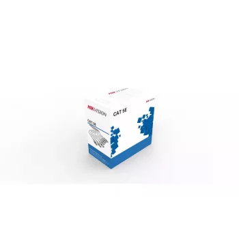 Tīkla kabelis Hikvision DS-1LN5E-E/E Melns 305 m Cat5e U/UTP