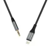 DUDAO audio kabelis Lightning - mini jack 3.5mm 1m pelēks L11PRO