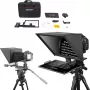 Teleprompteris Desview T12 12 collu regulējama augstuma viegls teleprompteris