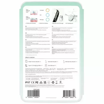 Oclean A10 mutes dobuma irigators, zaļš
