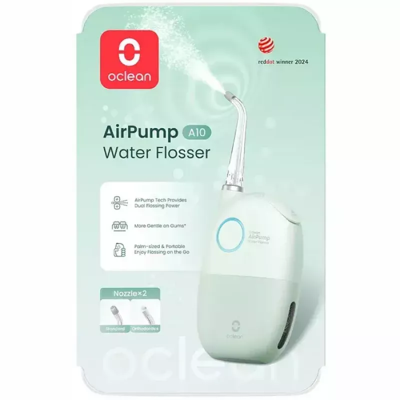 Oclean A10 mutes dobuma irigators, zaļš