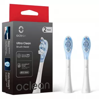 Oclean UC03-2 zobu sukas uzgaļi 2 gab. Balti Oclean