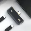 USB-C adapteris Rokid UNB23010 — 2x USB-C pieslēgvietas, melns