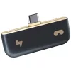 USB-C adapteris Rokid UNB23010 — 2x USB-C pieslēgvietas, melns
