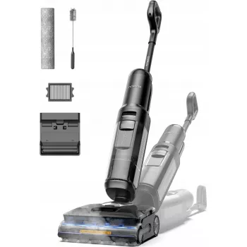 Slapjās un sausās tīrīšanas putekļsūcējs Tineco Floor One S7 Stretch Steam Plus
