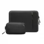 tomtoc Sleeve Kit 16 inch MacBook Pro un 15.3 inch MacBook Air, melns