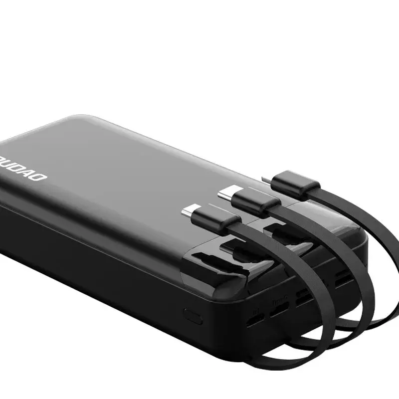 Pārnēsājams akumulators Dudao K6Pro+ 20000mAh USB Type-C + micro USB + Lightning