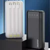 Pārnēsājams akumulators Dudao K6Pro+ 20000mAh USB Type-C + micro USB + Lightning
